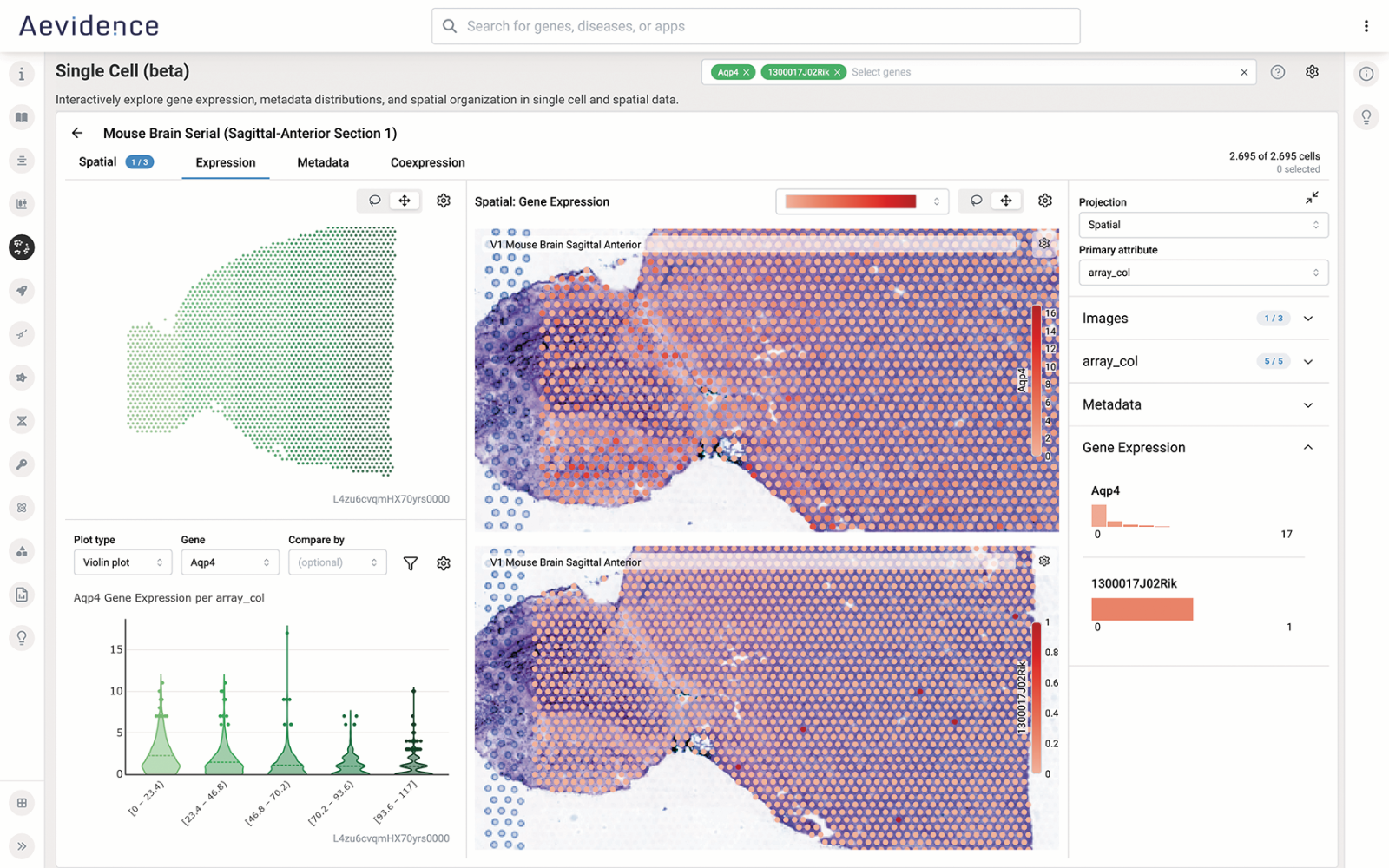 Single cell app